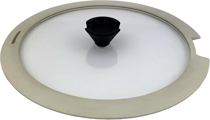 Pearl Metal Tortino HC-693 Lid Pot Lid Glass Lid for 10.2 inches (26 cm) Silicone Edge