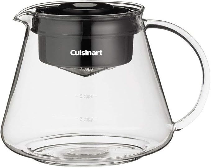 Cuisinart DCB-10 Automatic Cold Brew Coffeemaker 7 cups Silver (Renewed)