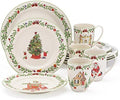 Lenox Holiday Illustrations 12 Pc Dinnerware Set