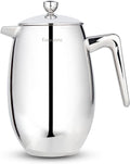 Easyworkz Nando French Press 34 oz Double Wall Insulated Thermal Coffee Maker304 Stainless Steel Cafetiere