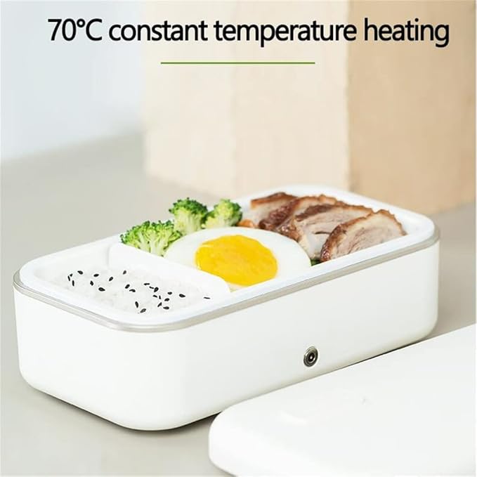 Electric Rice Cooker Food Warmer Portable Waterless Constant Temperature Heating Box Preservation Pot