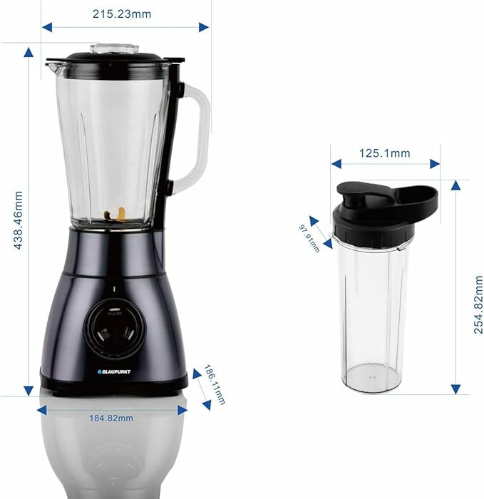 BLAUPUNKT TBG801 Standmixer 1500W black