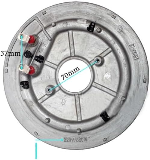 ROEDE Rice Cooker Heating Plate for Midea 860WMB-FD5018/MB-FD4018J Bottom Rice Cooker Parts Heating Plate Heating Elements 220v 860w