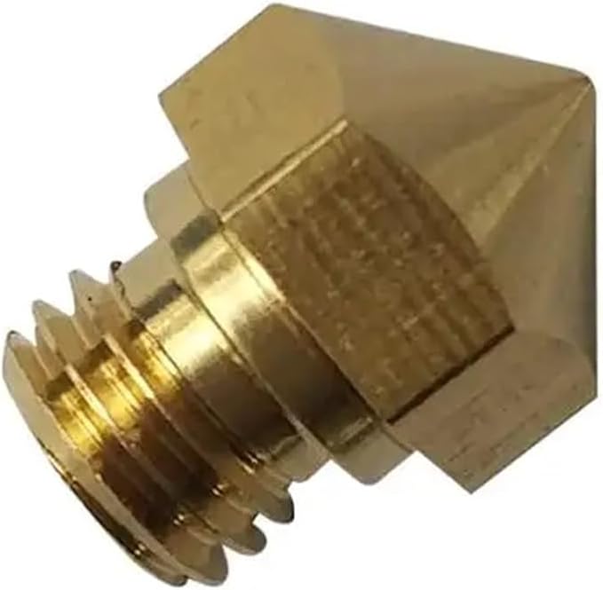 for QIDI TECH Brass Nozzle for Normal-Temp Extruder for X-MAX 2 3D Printer Accessories(0.6mm)