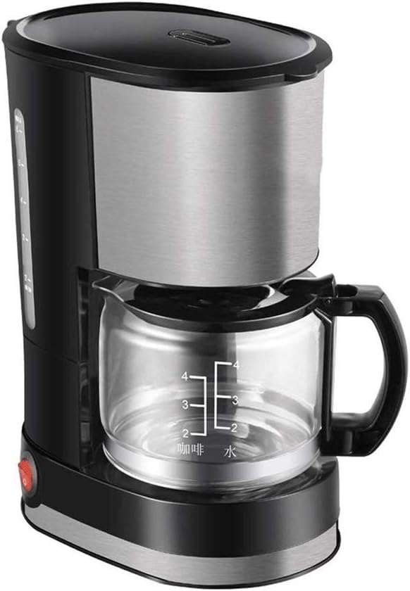 Coffee Machine Household Small Full Semi-Automatic Drip Maker 1 Person-2