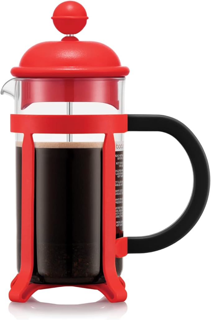 Bodum JAVA 3 Cup Coffee Maker with Plastic Frame and Lid 0.35 L SAN