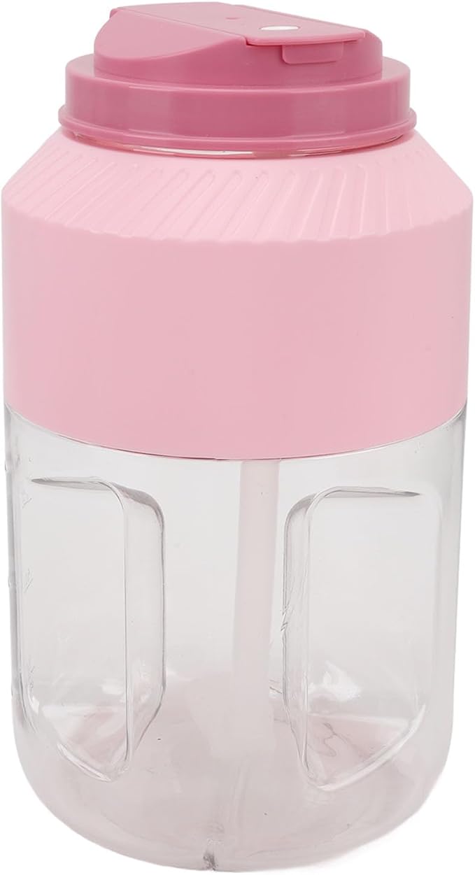 Portable Blender Cordless Blender Travel 1000ml 18000RPM 3000mAh Long Lasting Battery with BPA Material for Smoothies Shakes Food (Pink)