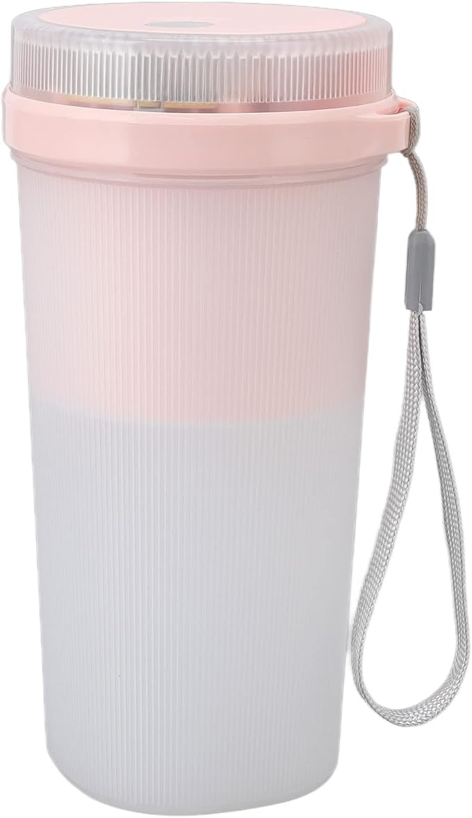 Portable BlenderPersonal Blender Personal Size Blender Mini Blender Cup Electric Juicer Cup 300ml Handheld Portable USB Rechargeable 6 Stainless Steel Cutter Juicing Blender Cup portable blen