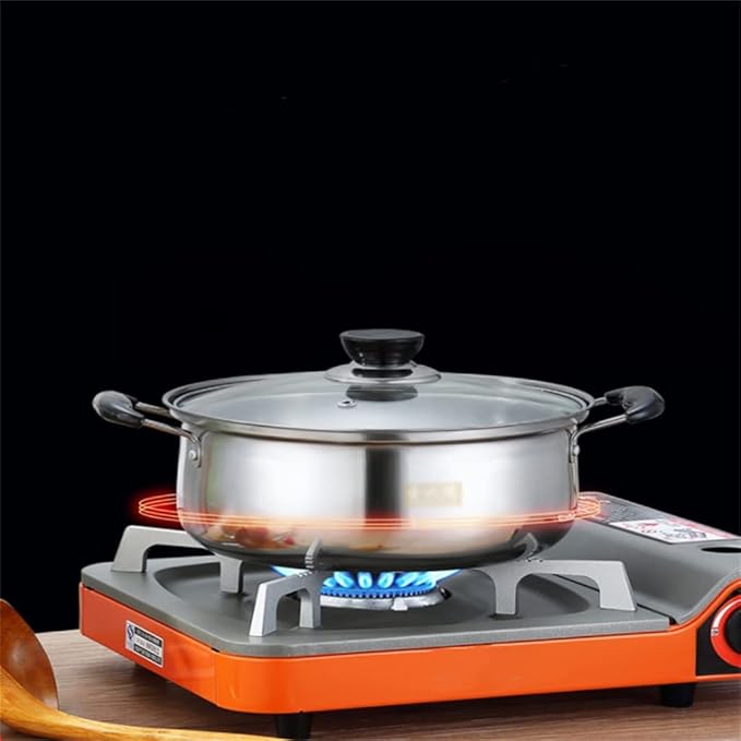 5 Piece Stainless Steel Pan Frying Pan Set Pressure Cooker Cooking Stew/Pot Milk Steamer/Soup Pot Kitchen Pan Set