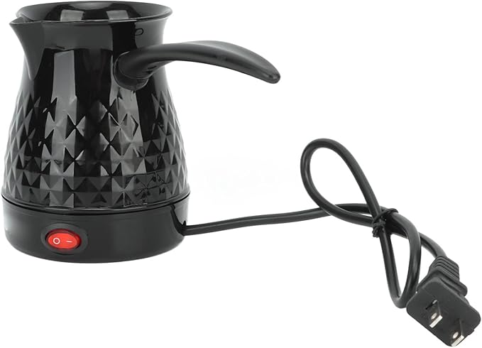 Coffee Maker Coffee Maker Stainless Steel 600ml Electric Pot Even Heating US Plug 110V Small Coffee Maker Coffee Pot Overheating with Removable Handle for Home