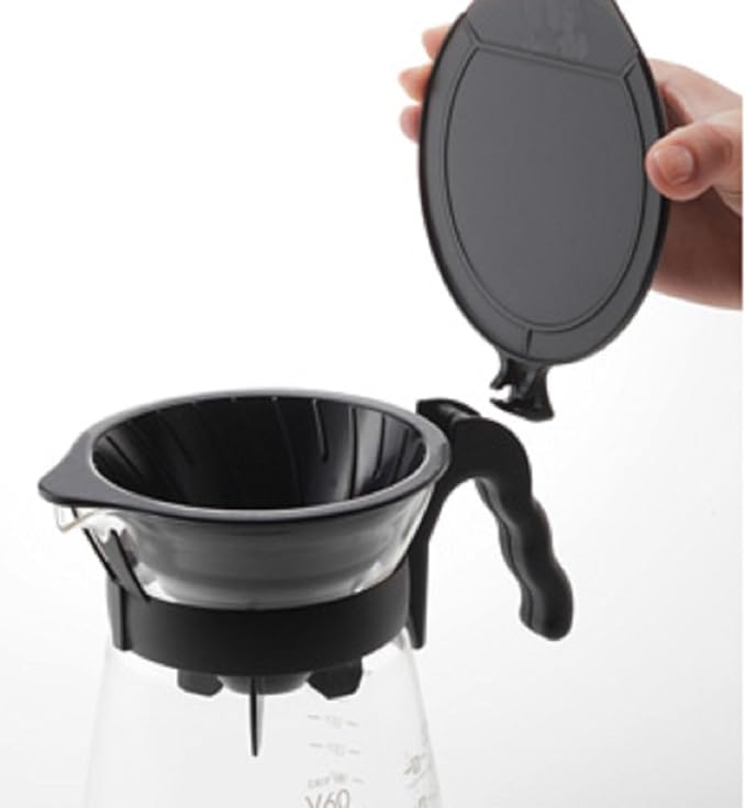 Hario V60 Drip-In Coffee Brewer 700ml Black