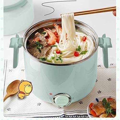 Rice Cooker 2L Electric Rice Cooker Multi Cooker Electric Lunch Meals Heating Box 3 Layers Portable Cooking Pot