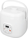 12V Car Rice Cooker 2L Capacity with Steaming Plate Food Warmer for Travel Trucks Multifunction Auto Cooker Non Stick Pot Portable