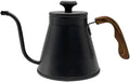 Pour Over Coffee Kettle Stainless Steel Coffee Maker Hand Drip Coffee Kettle with Thermometer Gooseneck Kettle Coffee Pot for TeaCoffee(Black)