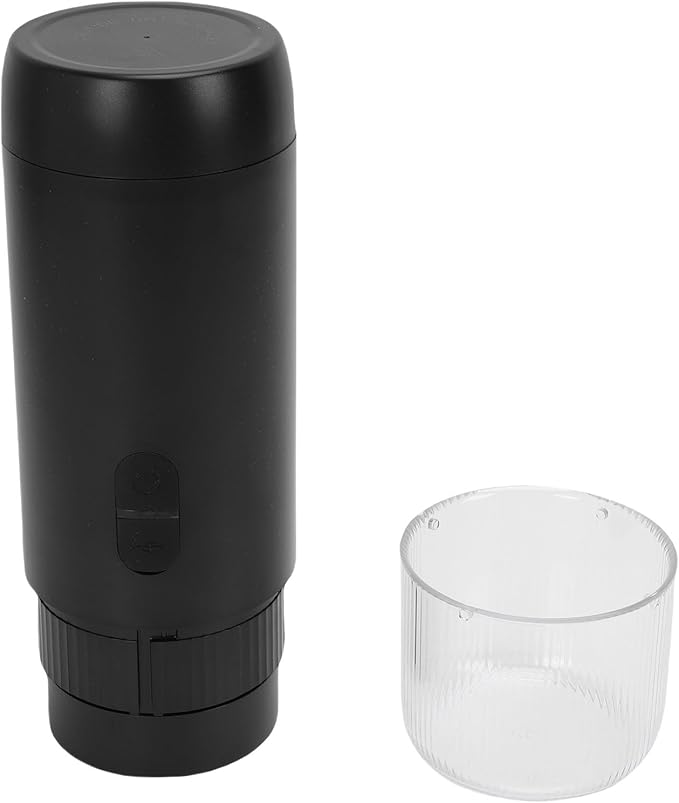 8.3x3.0inCoffee Machine High Efficiency Rechargeable 20 Bar Travel Coffee Maker for Ground Coffee Pod