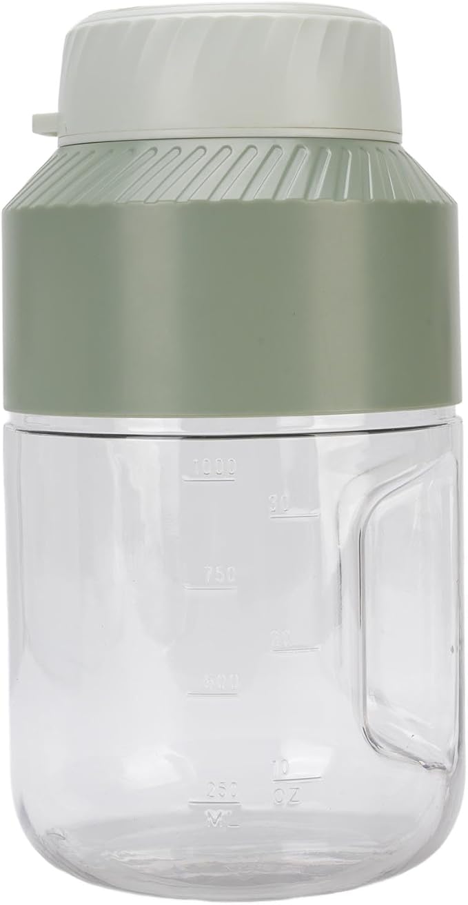 Asixxsix Travel Blender 1000ML USB Rechargeable Portable Juicer 15 Cups 3000mAh Cordless Blender with for Travel Office Home Outdoor Activities Gym