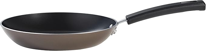 Tramontina Sicilia 9.5-Inch Non Stick Frying Pan Aluminum Skillet with Nonstick Coating (Hazelnut)