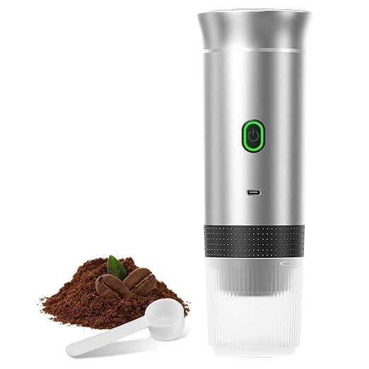 Aboiled Portable Espresso Coffee Machine - Travel Coffee Maker Camping Hiking &amp Outdoor Use
