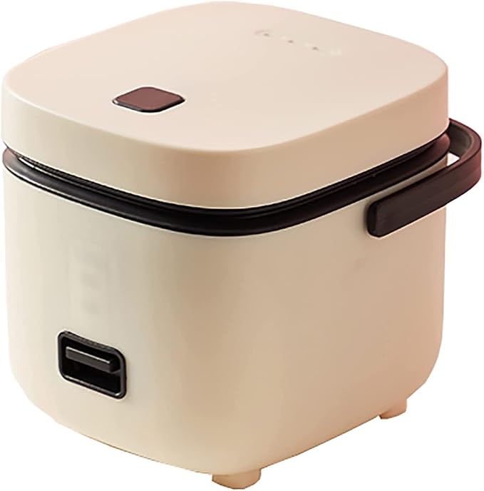 Rice Cooker &amp Steamer &amp Hot Pot &amp Soup Pot 1.2L Mini 5-Layer Gathering Non-Stick Liner for Family Dormitory for 1~2 People Rice Cooker