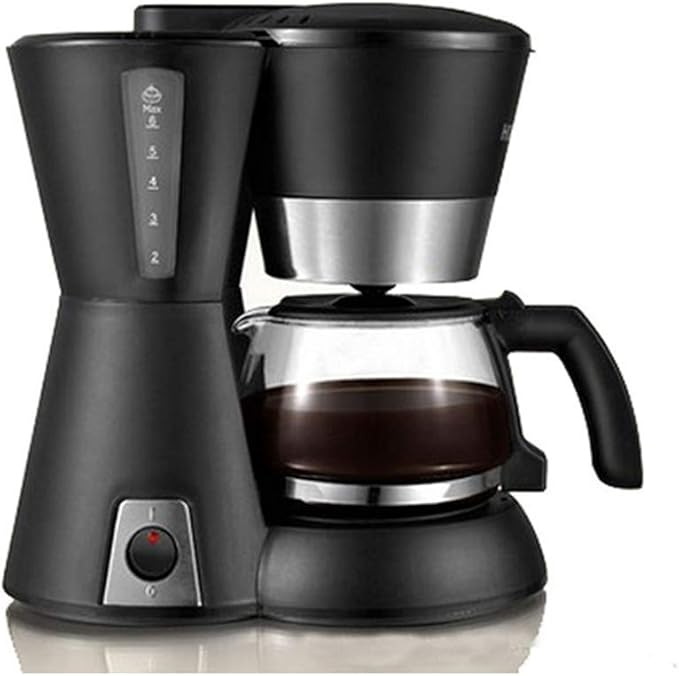 Coffee Machine Single Household Automatic Tea Machine Drip Glass Coffee Pot Small American Coffee Machine