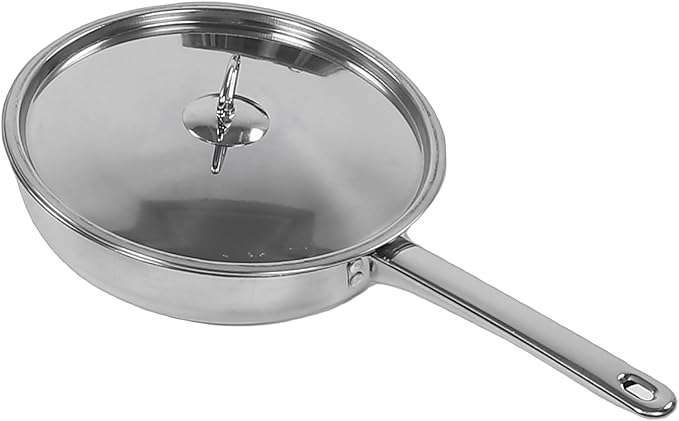 Pssopp Stainless Steel Pot Pan Set Various Cooking Methods Cookware Sets for Home Induction Oven Cooking