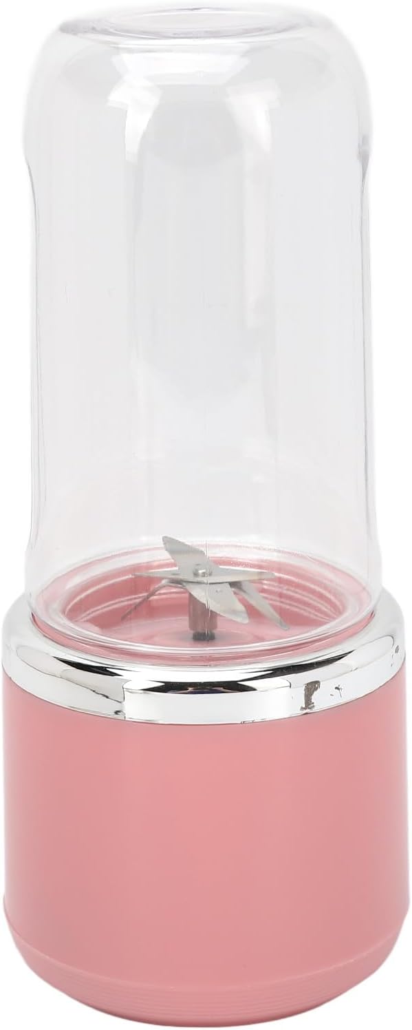 Travel-Friendly Mini Blender Portable Personal Juicer Cup with 6 Blades for Outdoor Gym Office