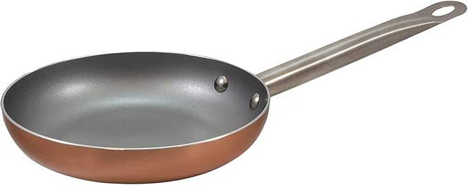 San Ignacio Set of 3 Frying Pans (18.22 cm) Pressed Aluminium Suitable for Induction Optimum Plus