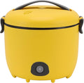 Rice Cooker 2L Non Stick 450W Small Portable Rice Cooker for 1-3 People One Key Operation Easy to Multifunction Travel Rice Maker for Grains Oats Oatmeal