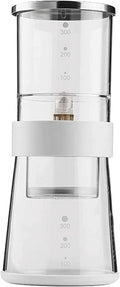 Habiba Iced Drip Coffee Maker Portable Cold Brew Coffee Maker 500 Mesh Filter Siphon Coffee Maker Home Office Coffee Maker with Adjustable Free Dripper Reusable