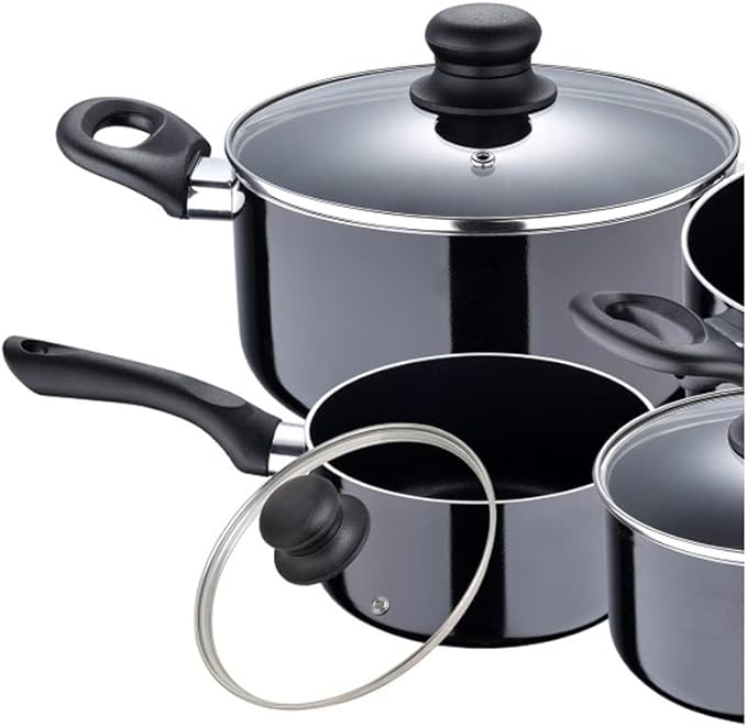 Kitchen 4 Piece w/Forged Aluminium Pan Set Kitchen Utensils Various Kitchen Pots (Color : A Size A (A