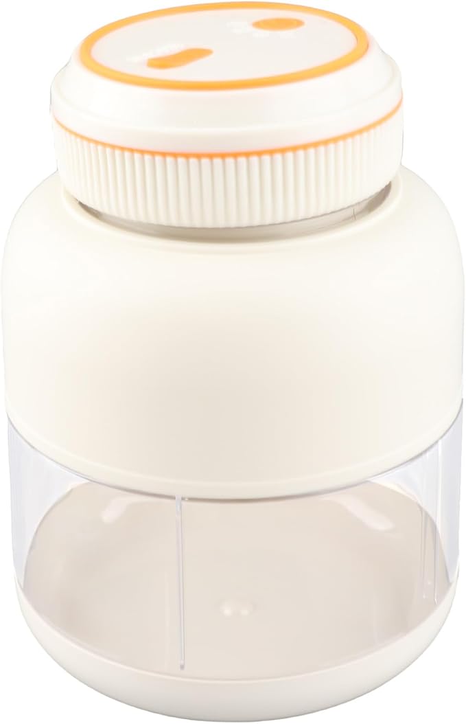 BRRNOO Bottle Personal With Leakproof Powerful Blending Handheld Fruit Mixer USB Rechargeable Personal Juicer Cup Smoothie For Portable Blenders (White)
