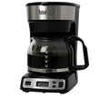 Total Chef Drip Coffee Maker - 12-Cup Programmable Coffee Machine With Glass Pot Pause and Pour Auto Shut-Off Large Water Reservoir Reusable Filter Dishwasher Safe Carafe Percoladora de Café