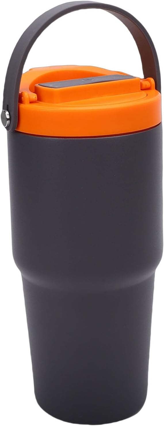 Zerodis Coffee Makers Fast Extraction Mini Electric Coffee Maker 600ml Stainless Steel Insulated Electric Extraction Bottle for Camping Travel Outdoor Portable