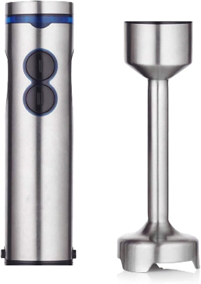 Immersion Hand Blender 700W-Stepless Speed 4-in-1 Smart Stick Blender with Mixing Beaker Milk Frother Egg Whisk for Smoothies/Sauces/Soups
