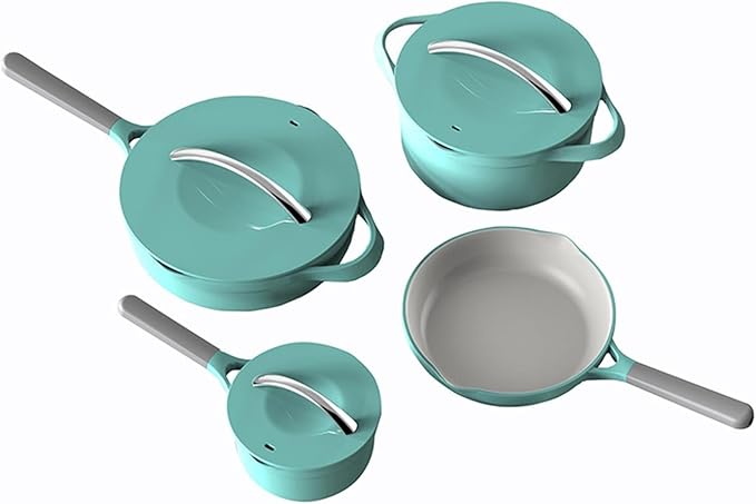 Three-piece Wok Cookware Set Soup Pot Frying Pan Combination Household Iron Pot Induction Cooker Universal Gas Stove