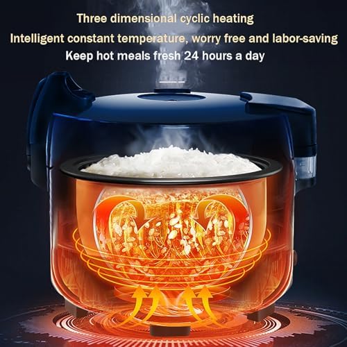 Commercial Large Rice Cooker 9-23L Large CapacityWith Non Stick Pot &amp 24-Hour Keep Warm Functionfor RestaurantHotelfactory canteen rice cooker(9L-1300W)