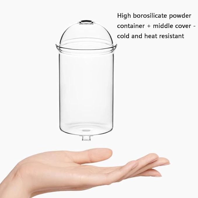 Cold Brew Drip Tower Iced Coffee Maker 600ml Glass Coffee Pot Adjustable Speed Dripper with Wood Stand Coffee Lover Gift Makes 6-8 Cups Coffee