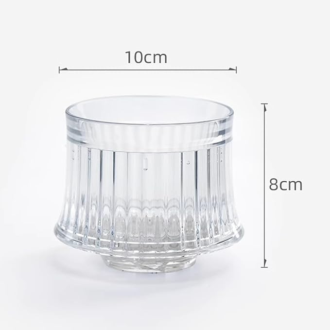Pour Over Coffee Maker Slow Drip Style Brewer Cup Adjustable Drip Rate with 50 Pcs Paper Filter Glass Carafe for Home Café Restaurant Camping