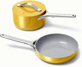 Cookware Set Non Stick Ceramic Fry PanWhiteOne-Marigold-One