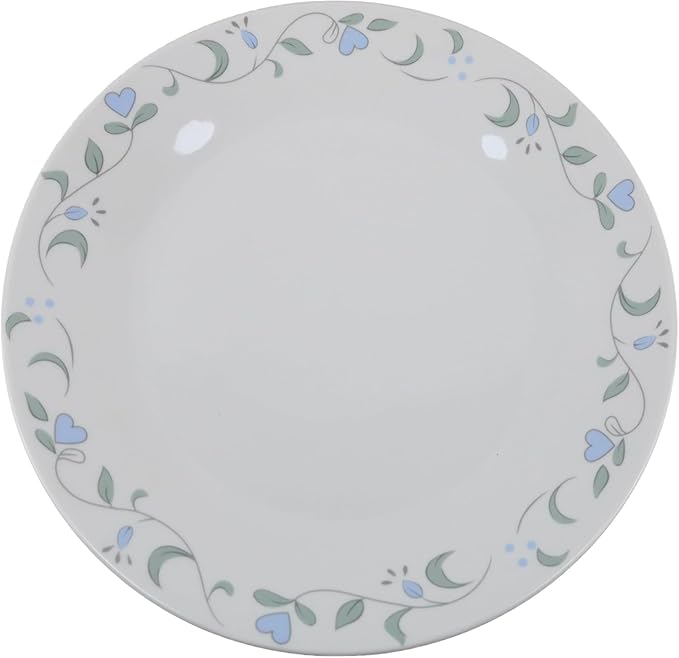EUROSTAR Blue Meadow 16-Piece Dinnerware Set Service for 4