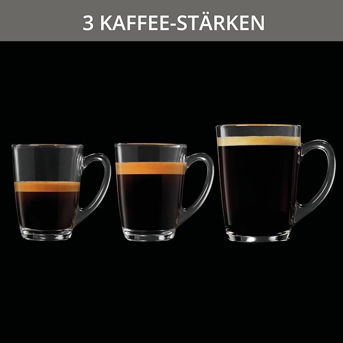 KRUPS Automatic Coffee Machine 1.8 l 15 bar CappuccinoPlus nozzle) black by Krups