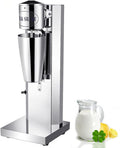 Commercial Milkshake Machine 180W Electric Drink Mixer Shake Maker Smoothie Milk Ice Cream Blender with 2 Speed Adjustable And 800ML Cup (Single Head)