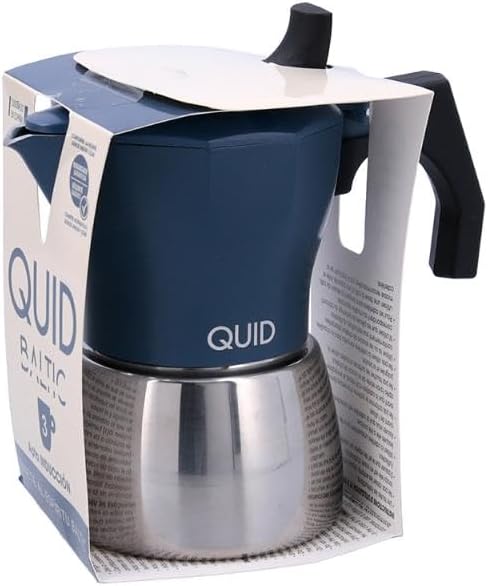 Quid 5427397 Coffee Machine Stainless Steel White