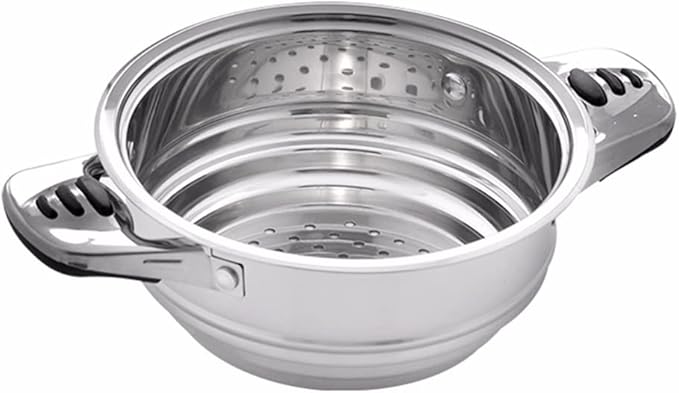Cooking Pot Frying Pan16 Piece Stainless Steel Cookware Set and Pan Set Induction Included Pot Salad Bowl (