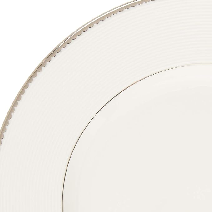 Kate Spade New York Sugar Pointe Dinner Plate 1.15 LB White