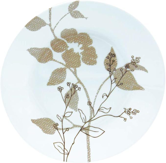 UNIWARE BPA-Free Dishwasher Safe Eco Friendly 100% Melamine Dinnerware Set of 6 Best for Indoor and Outdoor Party (6.75 Dinner Plate)