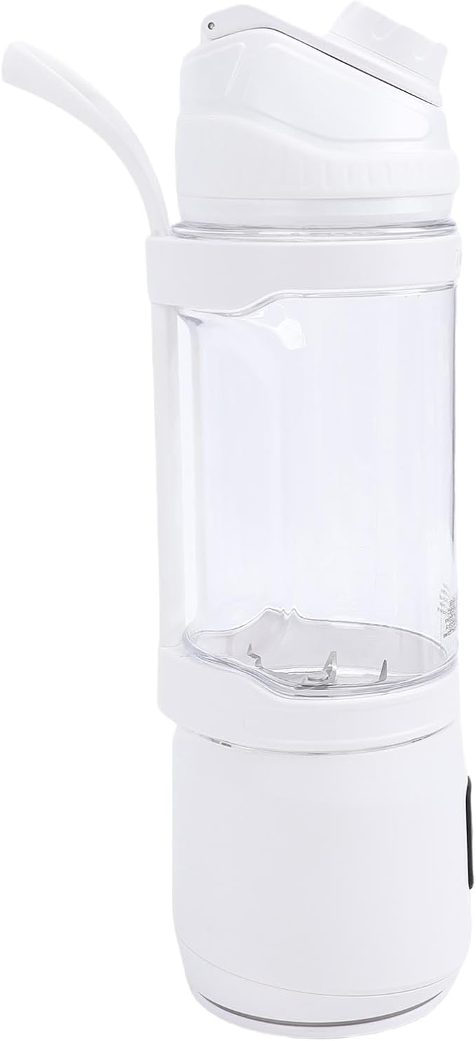 Haofy Portable Blender 700ml Capacity with 240W Motor LED Display for Smoothies and Shakes Cordless Juicer for Gym Home Travel Hiking (700ml)