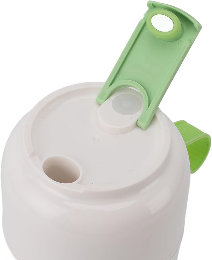 Akozon Akozon Portable USB Rechargeable Blender Mini Smoothie Maker with 12 Steel Blades for Home Sports Travel and Outdoors (Green)
