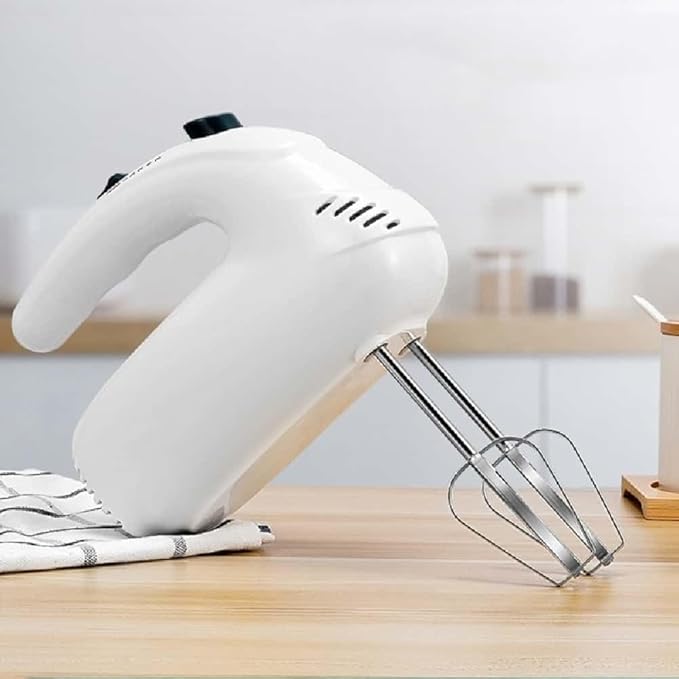 Handheld Electric Blender 5 Speed Settings Powerful 300-watt Motor.