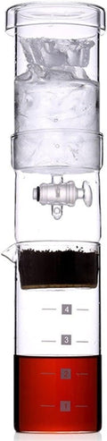 Coffee Carafe Cold Brew Coffee Machine 400ml Portable Reusable Ice Drip Coffee Filter Glass Percolator Espresso Bar Tool Drip Pot Coffee Pot Convenient